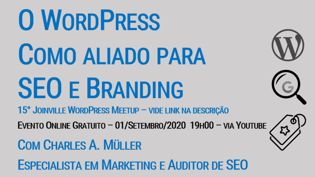 Meetup: Branding e SEO para WordPress