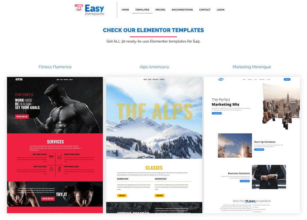 EasyTheme Packs