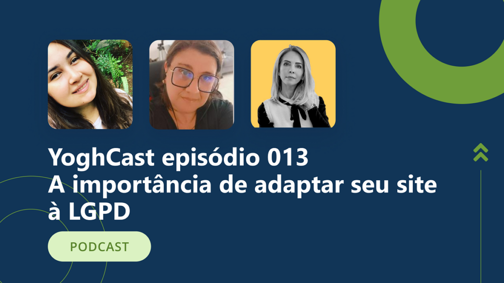 Podcast sobre como adaptar seu site à LGPD